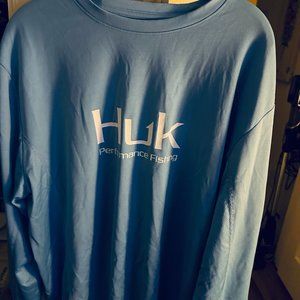 MEN'S XL Long Sleeve Top Huk Performance Fishing